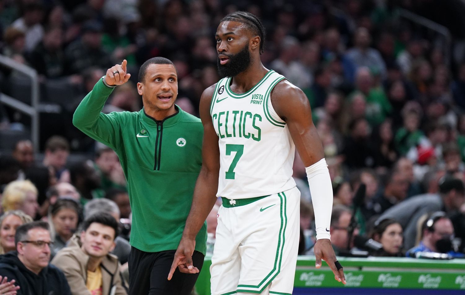 Boston Celtics guard Jaylen Brown